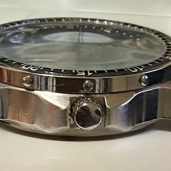 Pittsburgh Steelers Chronograph Team Watch Coach Series Silver Hardware PreOwned - Picture 4 of 9